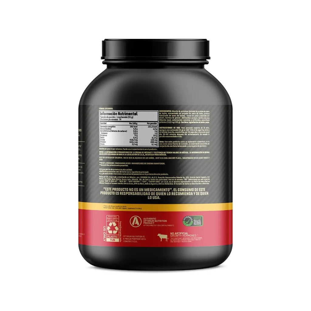 100% Whey Gold Standard 5 Lbs Optimum Nutrition